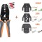 Cleste sertizat multifunctional 4 tipuri de falci matrite