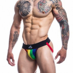 Chiloti barbati Jockstrap Suspensor - Stripe-Pride