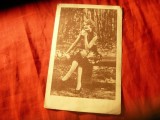 Ilustrata - Fotografie cca 1920 Romania , Spre amintire...