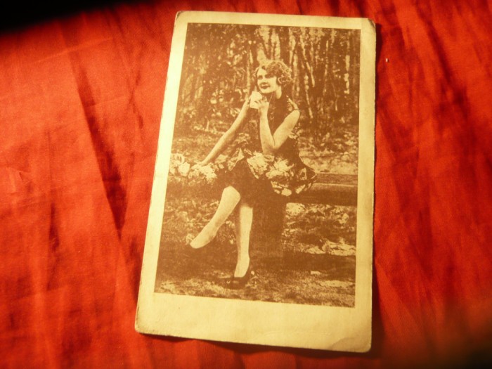 Ilustrata - Fotografie cca 1920 Romania , Spre amintire...