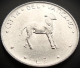Cumpara ieftin Moneda 2 LIRE - VATICAN, anul 1976 * cod 600 = UNC, Europa