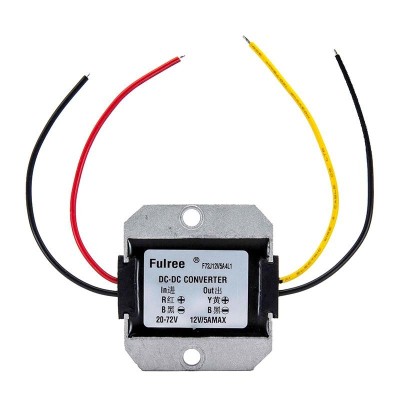 Convertor de tensiune, pentru trotineta electrică, DC 20V-72V la 12V 5A | Motorevolution foto