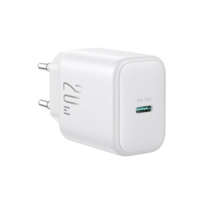 Incarcator Retea Joyroom JR-TCF20, 20W, 3A, 1 x USB-C, Alb foto