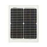 Panou solar fotovoltaic monocristalin Thor 20W, 18.2V, 400x300x17 mm