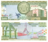 BURUNDI █ bancnota █ 5000 Francs █ 2005 █ P-42c █ UNC █ necirculata