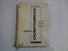 TEHNICA CROMATOGRAFICA - DR. IOANA TANASE
