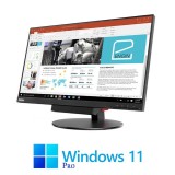 All-in-One Lenovo ThinkCentre TIO24, Hexa Core i5-9400T, SSD, FHD IPS, Win 11 Pro