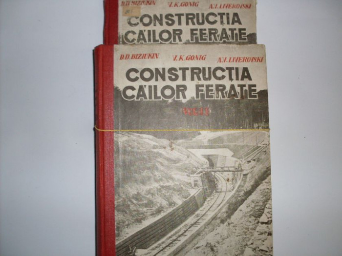 Constructia Cailor Ferate - V.k. Gonig ,551442