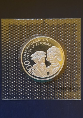 Moneda comemorativa - 20 Francs &amp;quot;500 Jahre Reformation&amp;quot;, Elvetia 2017 - A 3299 foto