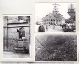 Bnk foto - Brasov 1974 - lot 3 fotografii, Alb-Negru, Romania de la 1950, Cladiri