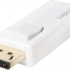 Adaptor LOGILINK CV0100, DisplayPort - HDMI, 4K UHD/30Hz (Alb)