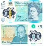 MAREA BRITANIE 5 pounds 2015 polymer UNC!!!