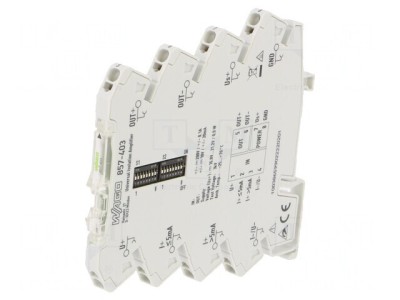 Adaptor Separator Semnale/Amplificator pentru Șină DIN foto