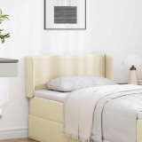 vidaXL Ureche pentru Tăblie Crem 40,5 x 40,5 x 4 cm PVC 346586