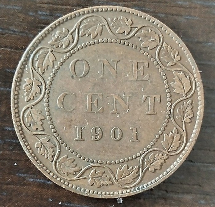 Moneda Canada - 1 Cent 1901