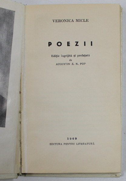 POEZII de VERONICA MICLE, 1969