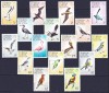 DB1 Fauna Pasari 1973 - 76 Turks &amp; Caicos 16 v. MNH, Nestampilat