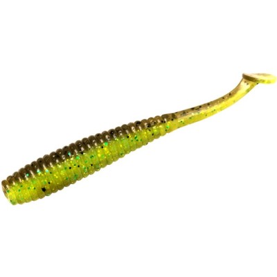 SHAD JACKALL I SHAD TAIL 2.8INCH GREEN PUMPKIN CHART 6BUC/PL foto