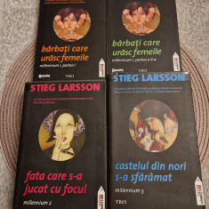 Stieg Larsson Millennium 1 , 2 si 3