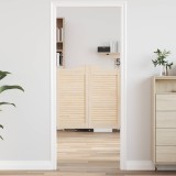 vidaXL Uși oscilante 2 pcs natural Lemn masiv de pin 42047162