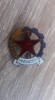 QW9 K 28 - Insigna - Tematica tehnologie - comunism - Steaua rosie - Inovator, Romania de la 1950