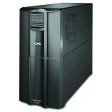 UPS APC &amp;quot;Smart-UPS SMT&amp;quot; Line Int. cu sinusoida pura cu management tower 2200VA/1980W AVR IEC x 8 1 x baterie RBC55 display LCD back-up 11 -