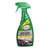 Solutie pentru curatat bordul si elementele din sticla din interior Turtle Wax Dash &amp;amp; Glass 500ml