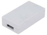 Carcasă Universală ABS Gri 34.5mm x 62mm x 16mm