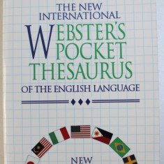 THE NEW INTERNATIONAL WEBSTER ' SPOCKET DICTIONARY OF THE ENGLISH LANGUAGE , 1997