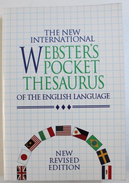 THE NEW INTERNATIONAL WEBSTER &#039; SPOCKET DICTIONARY OF THE ENGLISH LANGUAGE , 1997