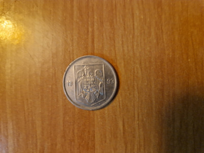 Moneda 5 lei 1993 foto