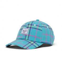 Sapca Herschel Sylas Classic Neon Blue Plaid - Cod 9456593876867