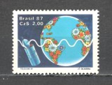 Brazilia.1987 Expozitia de comunicatii TELECOM GB.75