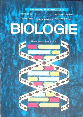 BIOLOGIE. MANUAL PENTRU CLASA A XII-A-PETRE RAICU, DOINA DUMA, FLORICA MARASCU, BOGDAN STUGREN, NICOLAE COM-261535 foto