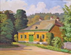 Rudolf Domiczek (1906-1998)-Wolf in der au, pictor austriac licitat