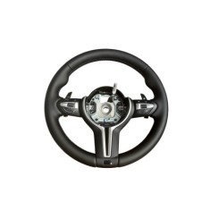 Volan sport piele compatibil cu modelele BMW Seria 1 E87 Seria 3 E90, E91, E92,E93 X1 E84 X5 E70,E53 X6 E71 Z4 E89