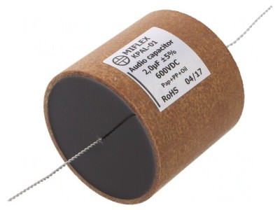 Condensator Aluminiu Polipropilenă H&amp;acirc;rtie 2uF 600VDC &amp;plusmn;5% foto