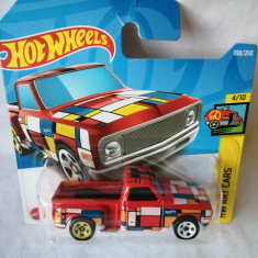 bnk jc Hot Wheels Mattel - 69 Chevy Pickup