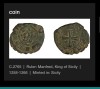 Italia denar (1258-1266) argint Manfred, Europa