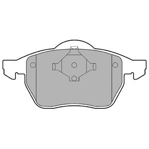 Set placute frana,frana disc CITROEN XSARA Cupe (N0) (1998 - 2005) KRIEGER 0950006331 foto
