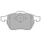 Set placute frana,frana disc PEUGEOT 307 CC (3B) (2003 - 2016) KRIEGER 0950006331