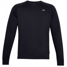 Hanorace Under Armour Rival Fleece Crew 1357096-001 negru foto