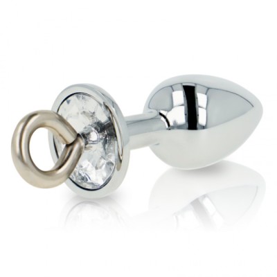 OHMAMA FETISH METAL BUTT PLUG WITH RING foto