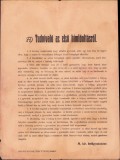 A2769N Tudnival&oacute;k az első himlőolt&aacute;sr&oacute;l , M kir bel&uuml;gyminiszter, Schmidl S&aacute;ndor k&ouml;nyvnyomd&aacute;ja, Budapest