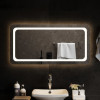 Oglinda de baie cu LED, 100x50 cm GartenMobel Dekor, vidaXL