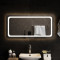 Oglinda de baie cu LED, 100x50 cm GartenMobel Dekor