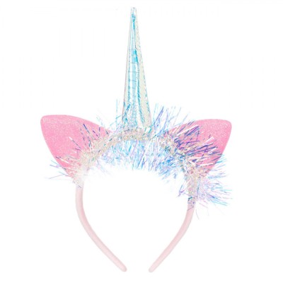 Bentita Deghizari, Model Unicorn, Urechi Roz, Corn Holografic, Panglica Tinsel foto