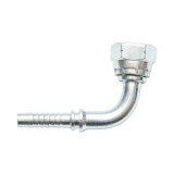 Armatura hidraulica DKR90 DN10 BSP 1/2, cot 90&deg; pentru furtun