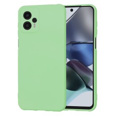 Husa silicon Motorola Moto G23 Techsuit SoftFlex, verde deschis foto