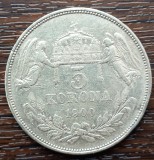 (A1087) MONEDA DIN ARGINT UNGARIA - 5 KORONA 1900, FRANZ JOSEPH, Europa